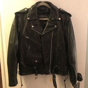 COPY - NWT - Women’s genuine leather moto jacket …